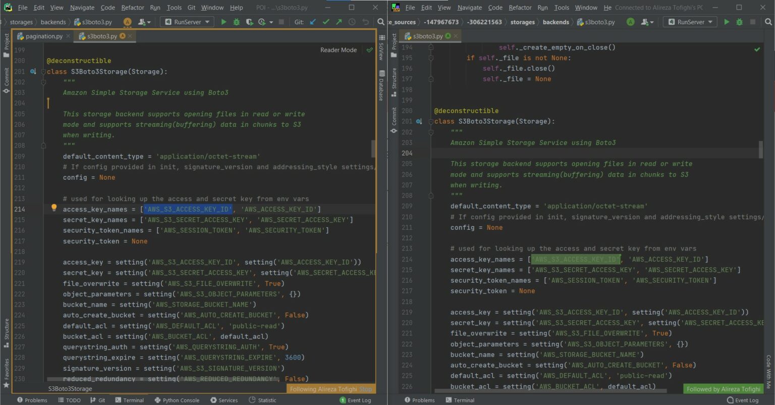 Code with me jetbrains как работает